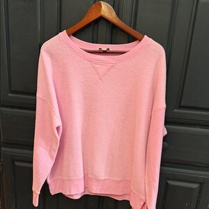American Eagle Outfitters Soft Pink Crew Neck Sweater